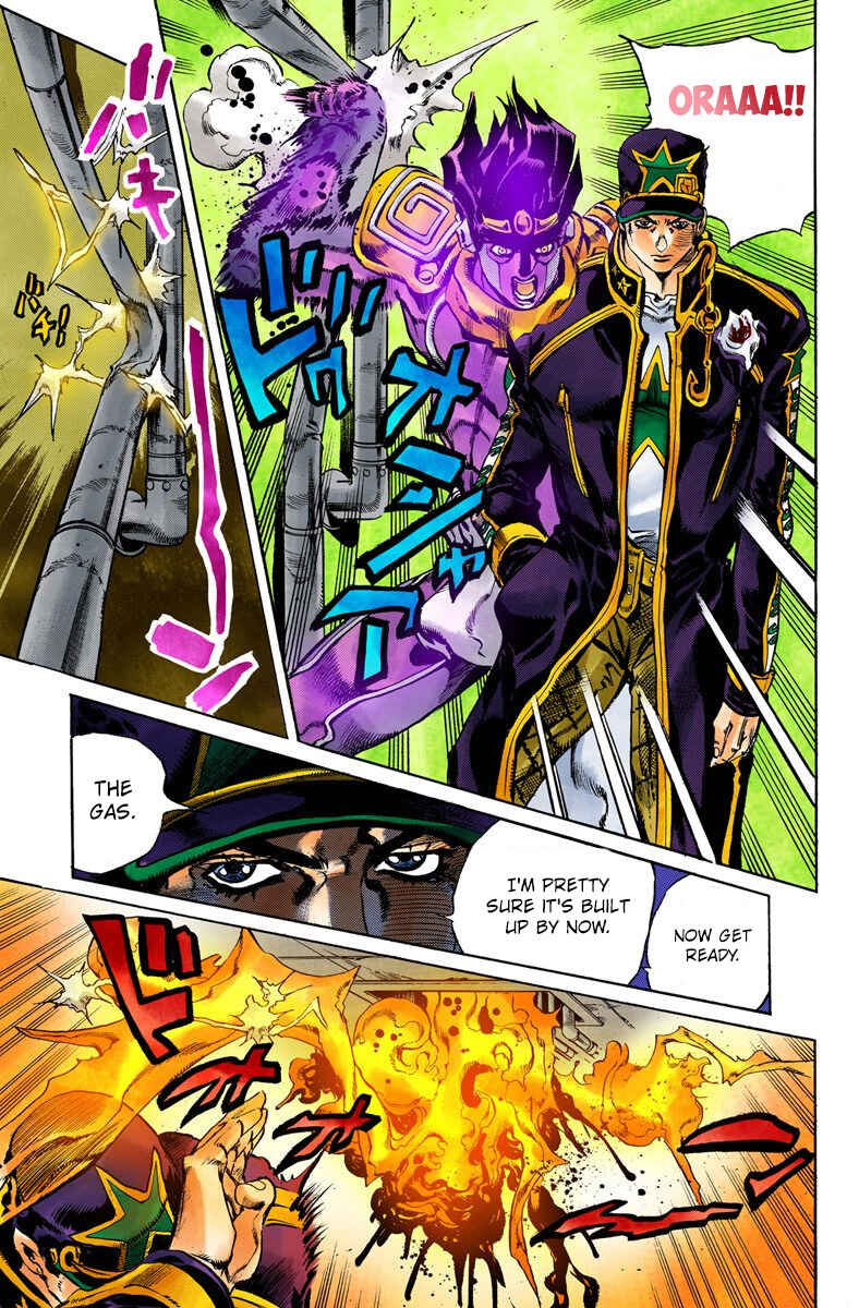 JoJo no Kimyou na Bouken: Part 6 - Stone Ocean Color-ban Chapter 16 - Page 9