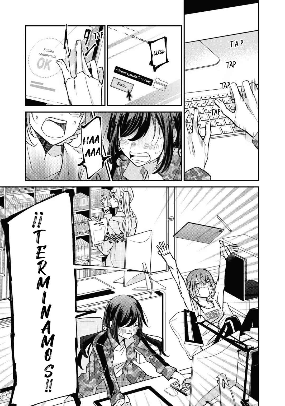 Egao no Taenai Shokuba desu. Chapter 17 - Page 6