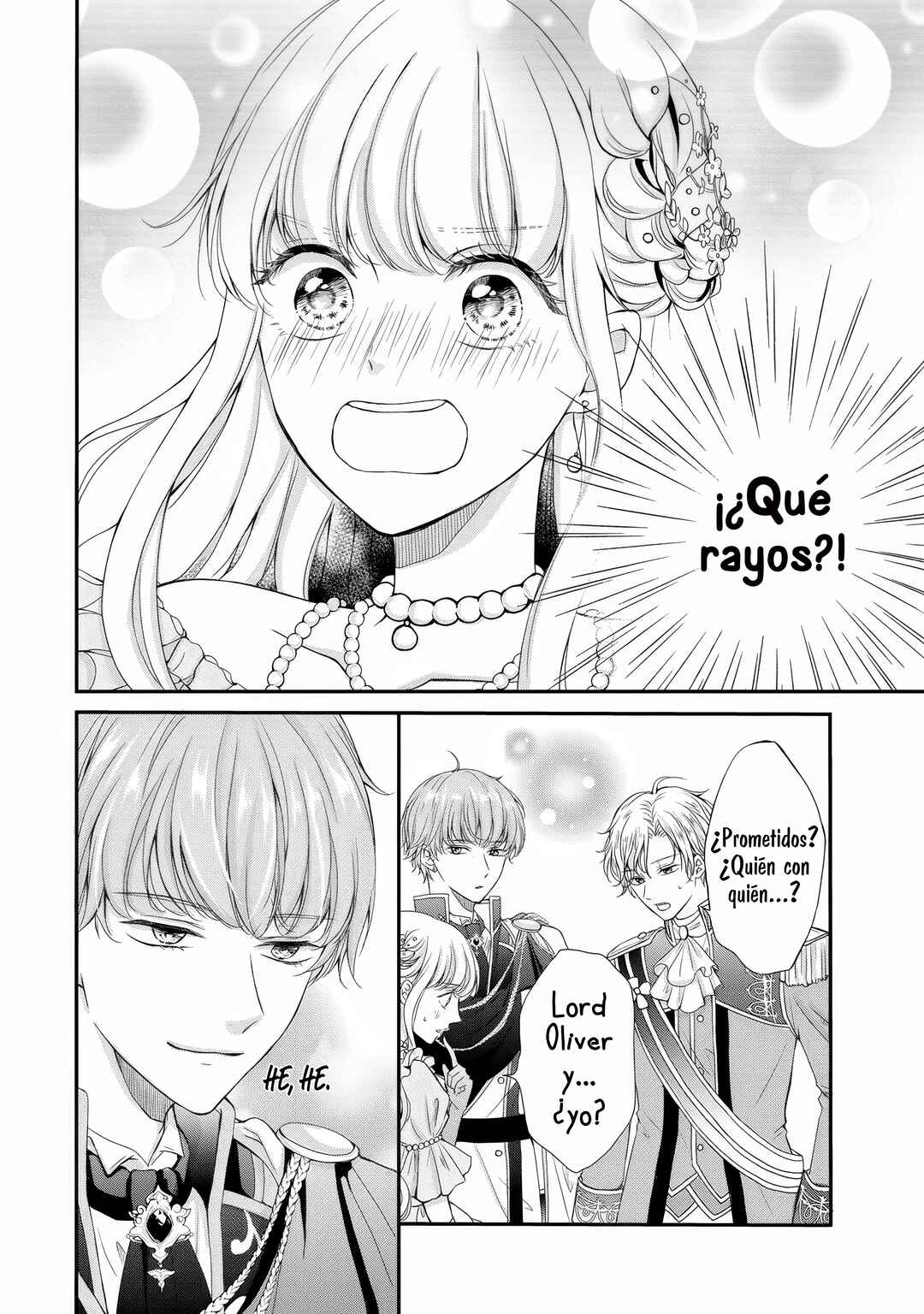 Konyakusha ni Wasurerareta Watashi Ringoku no Koutaishi Denka to Gisou Kon'yaku Suru Koto ni Narimashita (※Tadashi, Denka no Honmei wa Watashi Mitai desu!?) Chapter 2 - Page 34