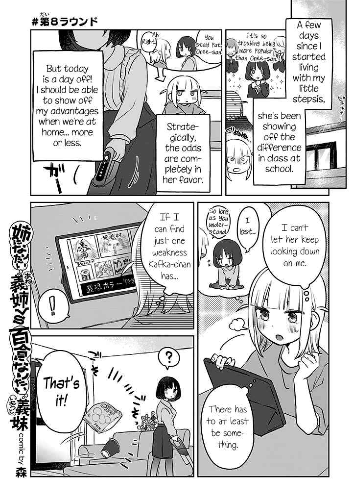 Ane ni Naritai Ane VS Yuri ni Naritai Imouto Chapter 8 - Page 1