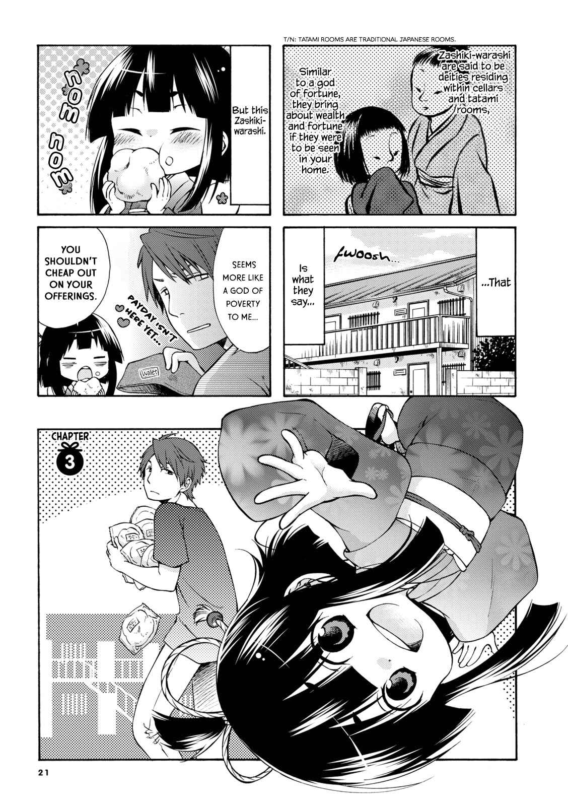 Sono Apato, Zashikiwarashi-Tsuki Bukken ni Tsuki Chapter 3 - Page 2