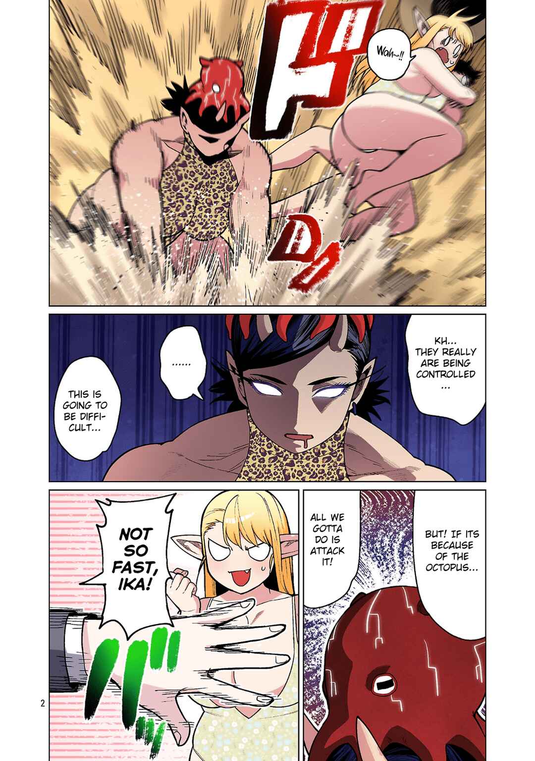 Shin Elf-san wa Yaserarenai. (Official Colored) Chapter 22 - Page 2