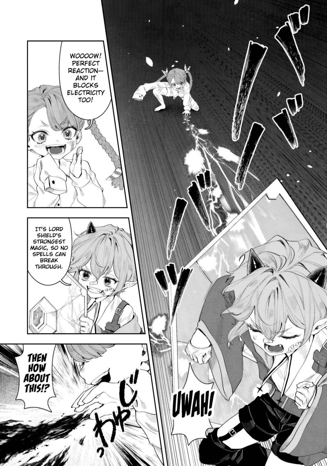 Kuni ni Saikyou no Barrier wo Hattara Heiwa ni Narisugite Tsuihousaremashita ~Ore no Mahou ga Yabasugite, Bijo to Mazoku ni Kakomarerun da ga!?~ Chapter 12 - Page 38