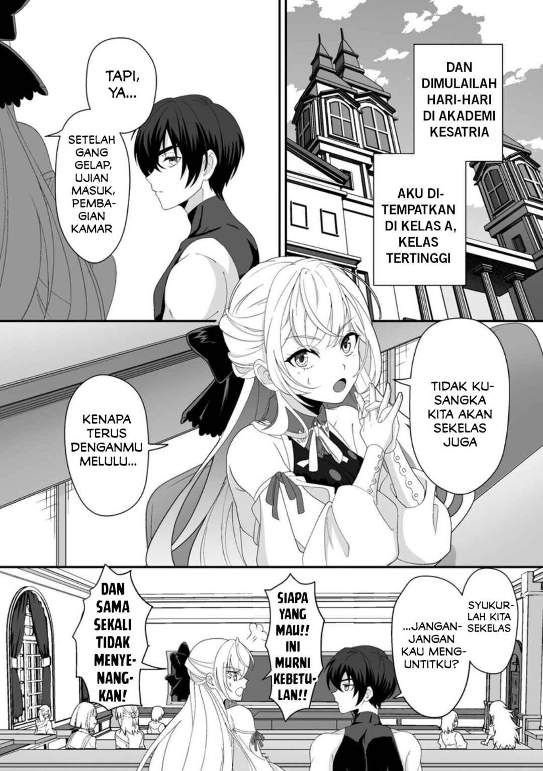 Teisou Gyakuten Sekai de Yuiitsu no Otoko Kishi no Ore, Onna Kishi Gakuen ni Nyuugaku Shitara Nazeka Eiyou Atsukai Sareta: Zetsurin Skill de Harem Musou Chapter 4.2 - Page 9