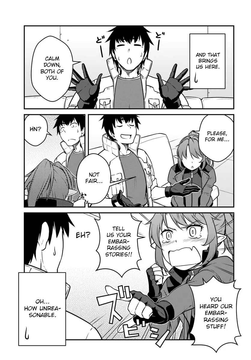 Mezametara Saikyou Soubi to Uchuusen-mochi datta node, Ikkodate Mezashite Youhei to shite Jiyuu ni Ikitai Chapter 54.1 - Page 7
