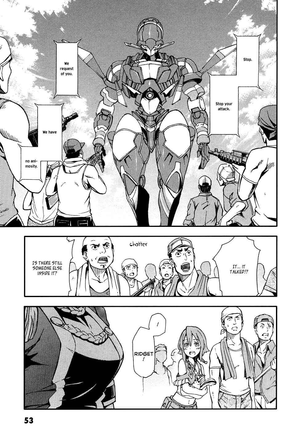Suisei no Gargantia Chapter 2 - Page 9