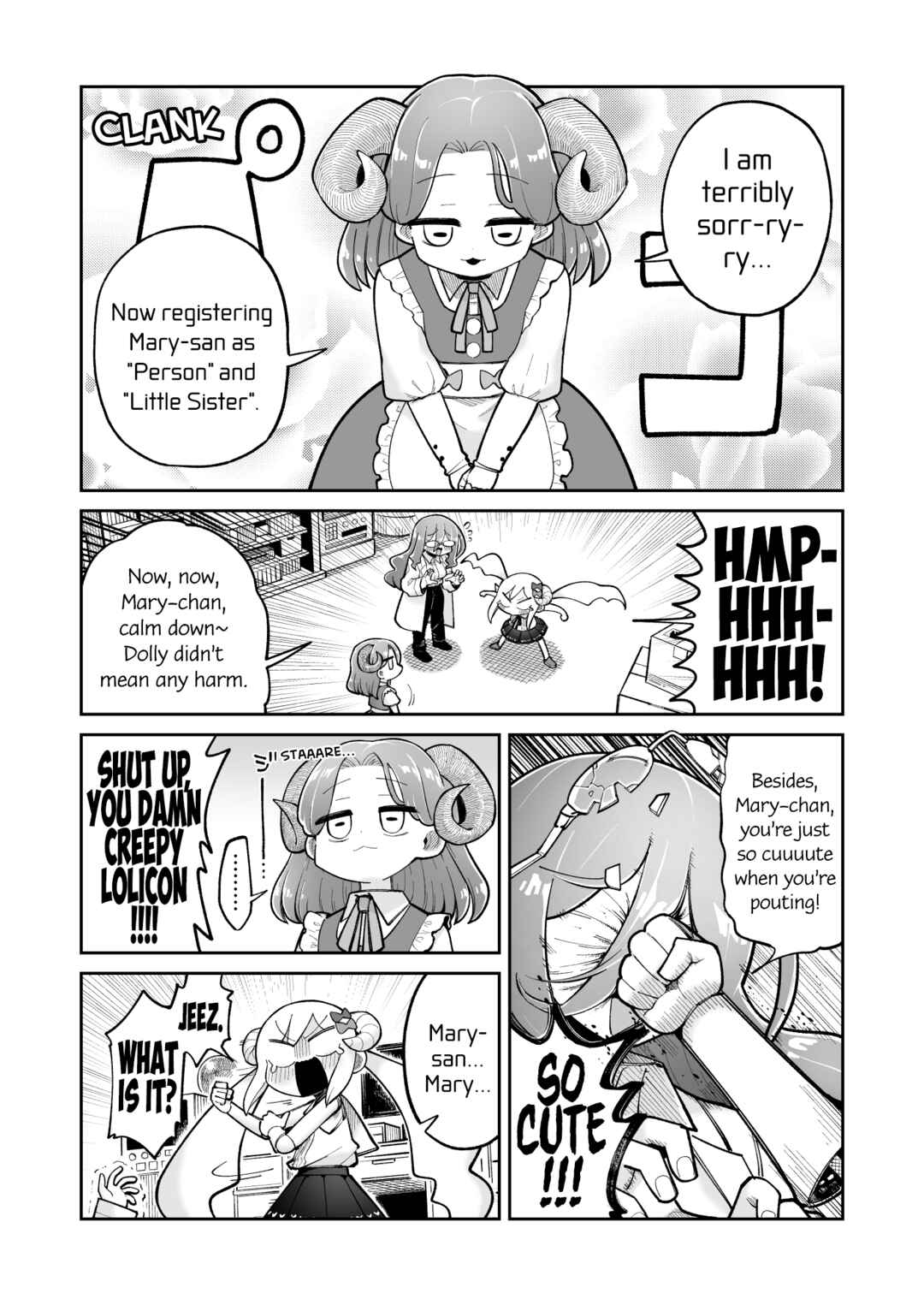 Osana Robot to Abunai Hakase Chapter 21 - Page 1