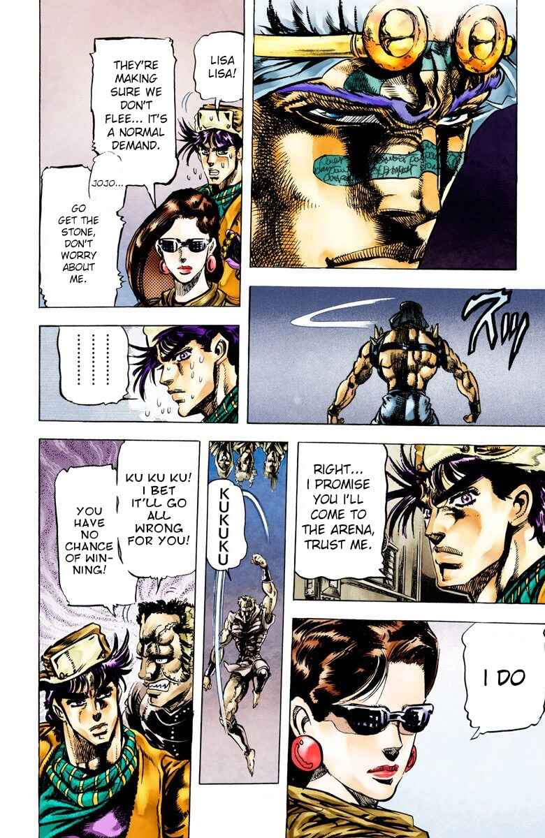 JoJo no Kimyou na Bouken: Part 2 - Sentou Chouryuu Color-ban Chapter 52 - Page 7