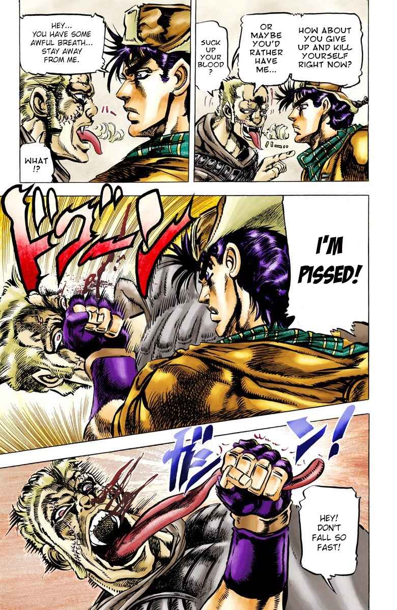 JoJo no Kimyou na Bouken: Part 2 - Sentou Chouryuu Color-ban Chapter 52 - Page 8