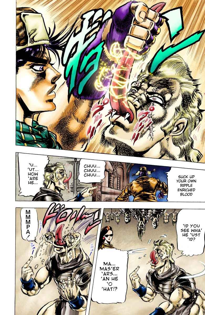 JoJo no Kimyou na Bouken: Part 2 - Sentou Chouryuu Color-ban Chapter 52 - Page 9