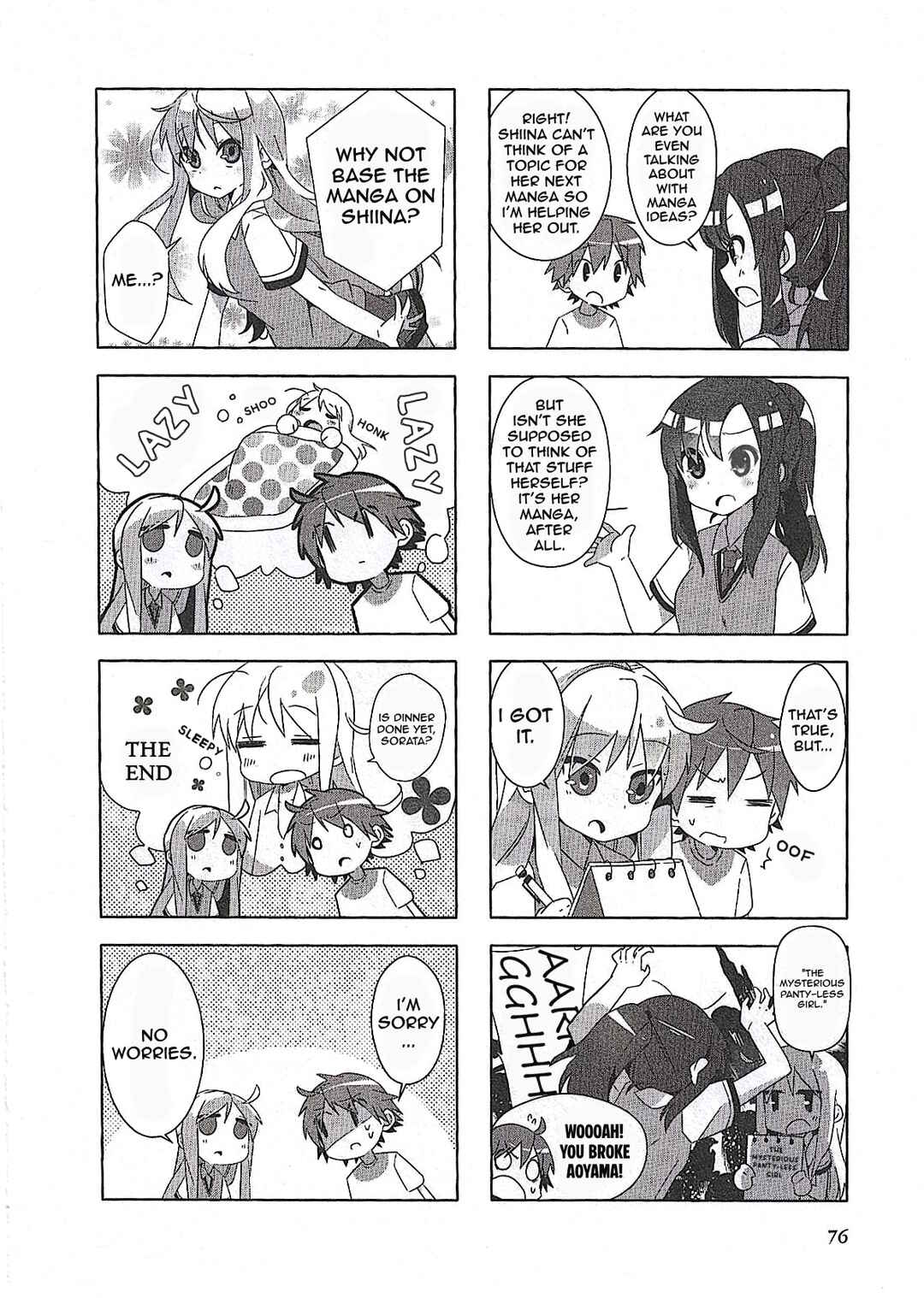 4-Koma Koushiki Anthology: Sakurasou no Pet na Kanojo Chapter 9 - Page 7