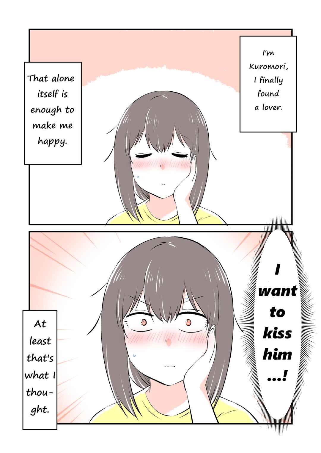 Koibito to Kiss o Shite Mitai Kuromori-san Chapter ? - Page 1
