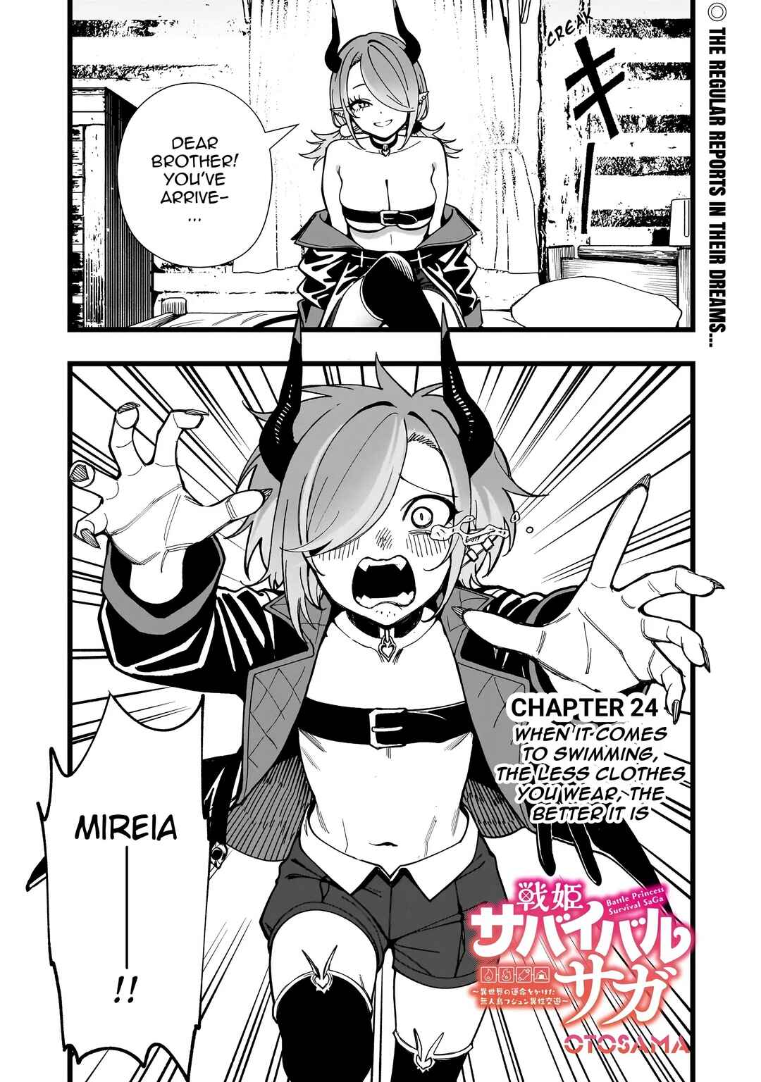 Senki Survival Saga: Isekai no Unmei wo Kaketa Mujintou Fujun Iseikouyuu Chapter 24 - Page 1