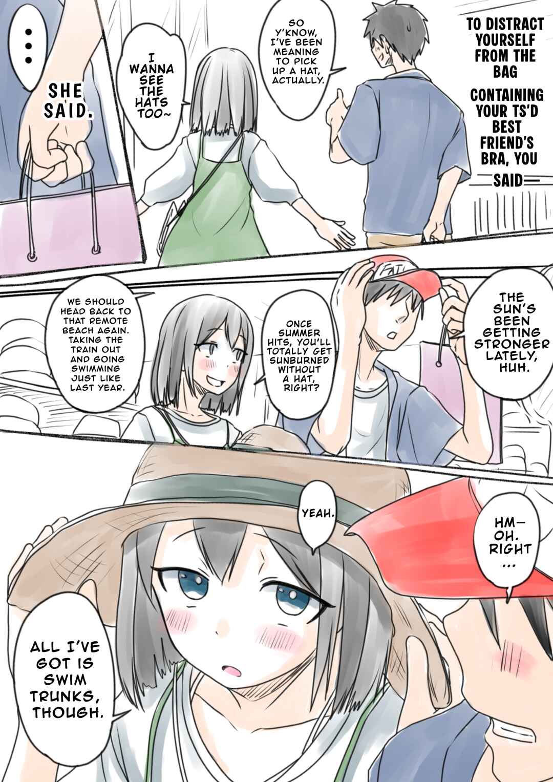 TS Shita Shinyuu (Moto Otoko) Yuzuki-kun Chapter 12 - Page 1