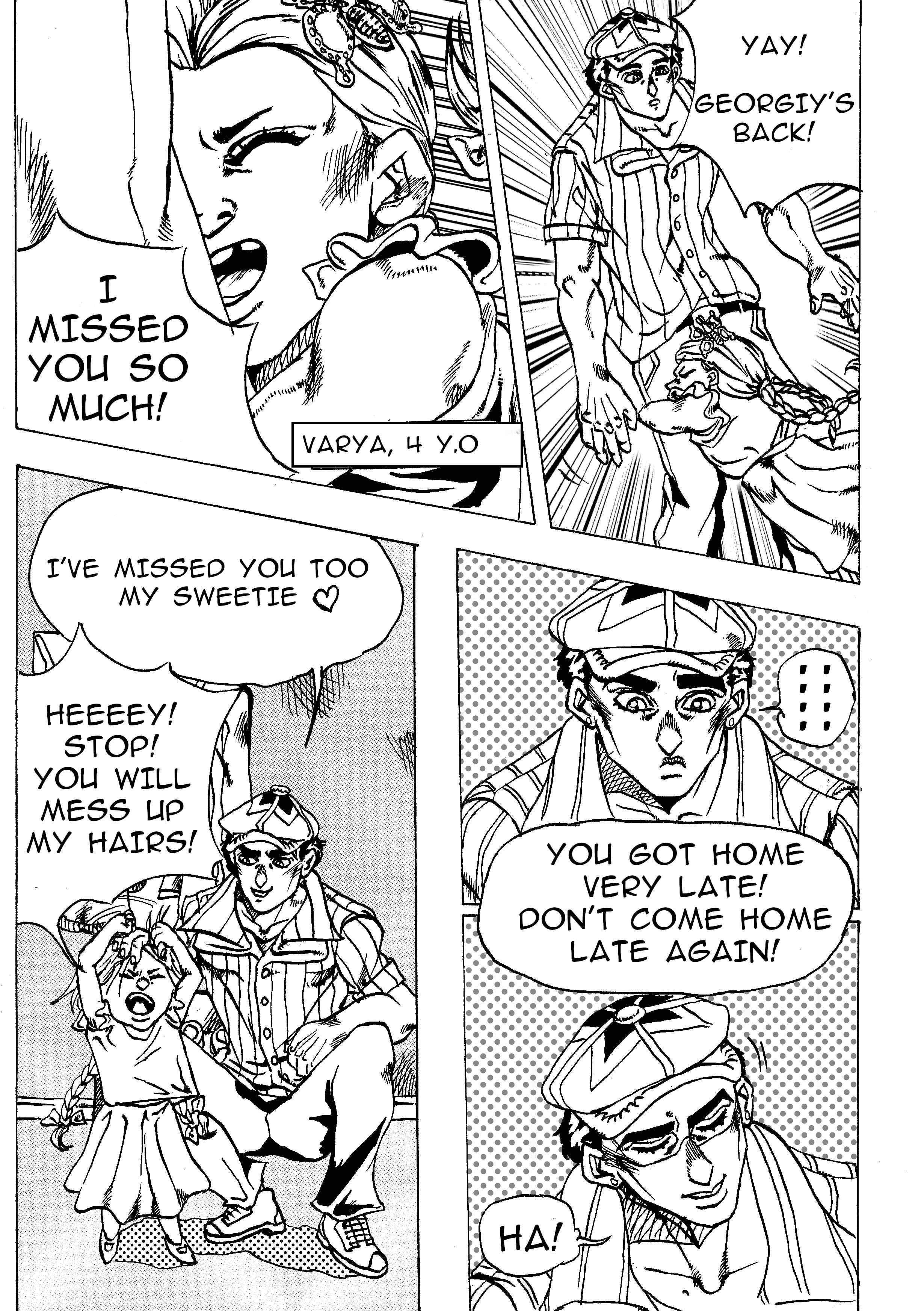 JoJo's Bizarre Adventure - Moscow Calling (Doujinshi) Chapter 3 - Page 12