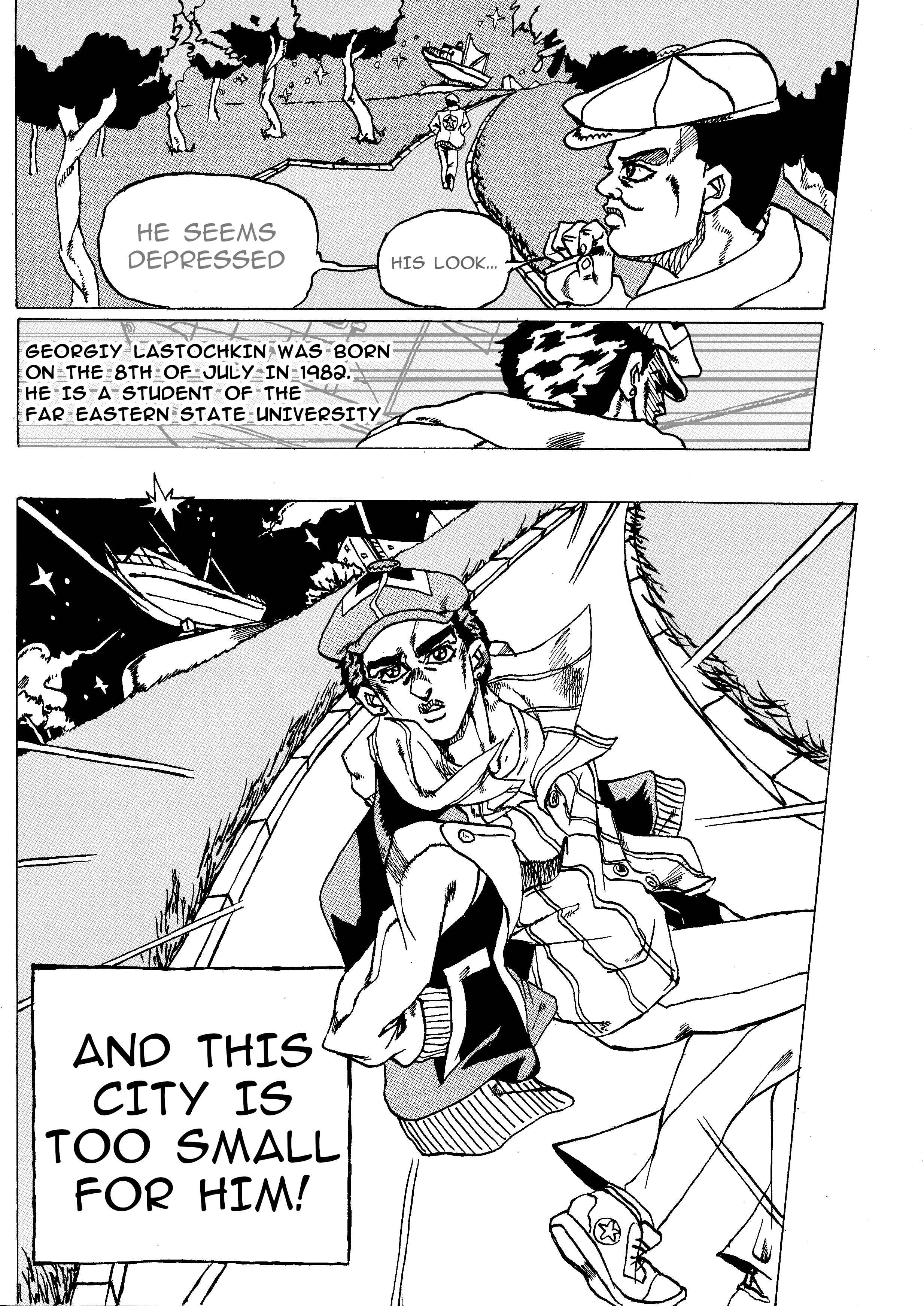 JoJo's Bizarre Adventure - Moscow Calling (Doujinshi) Chapter 3 - Page 8