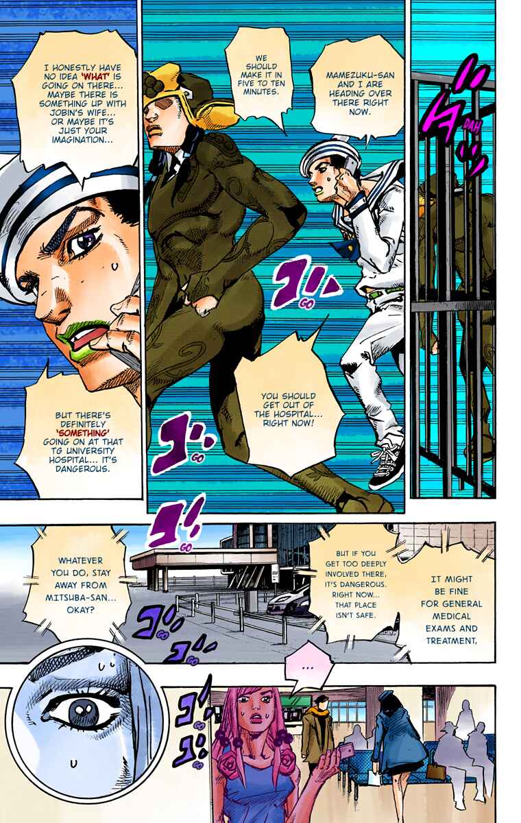 JoJo no Kimyou na Bouken: Part 8 - JoJolion Color-ban Chapter 78 - Page 10