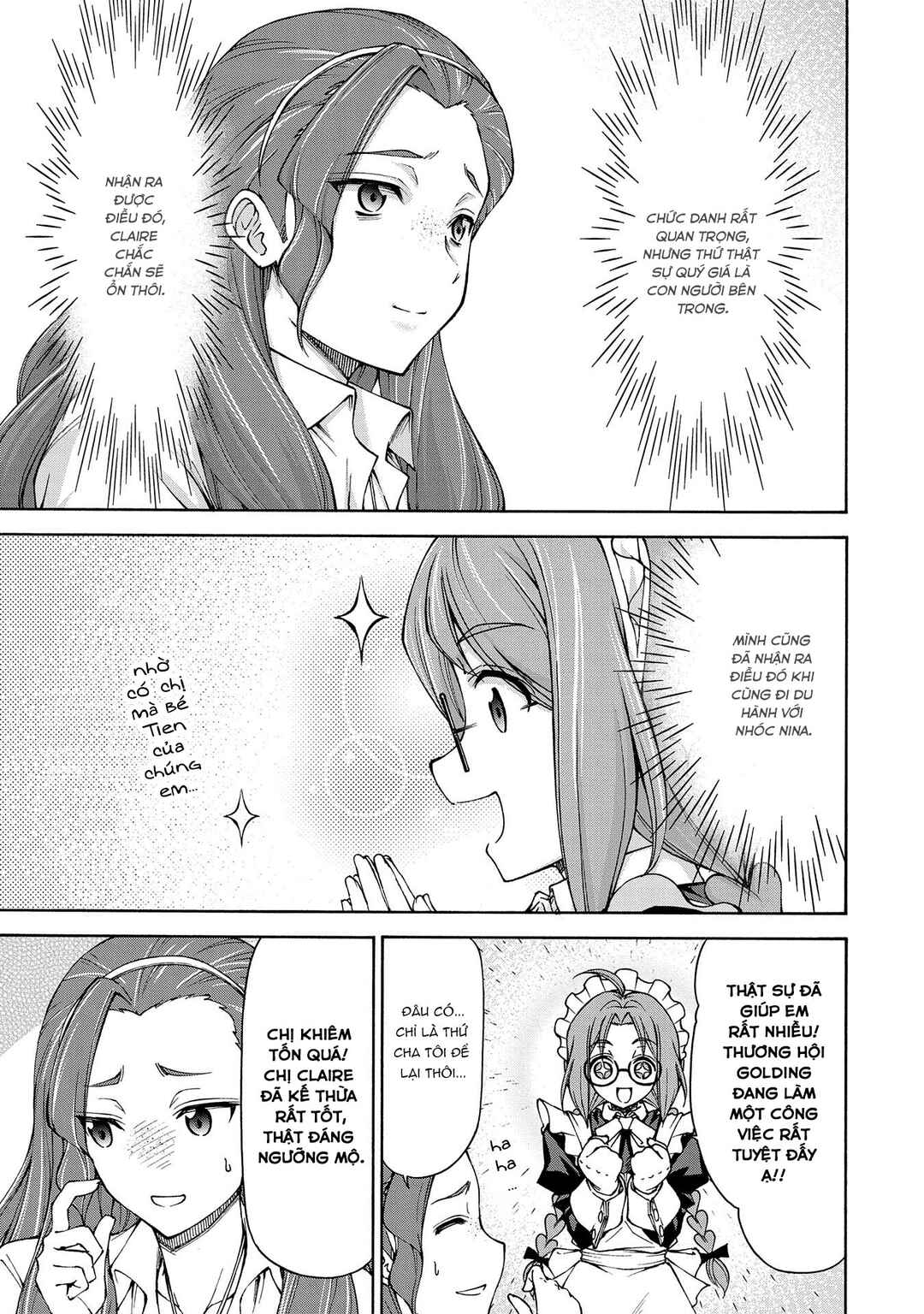 Maid nara Touzen desu. ~Nureginu wo Kiserareta Bannou Maid-san wa Tabi ni Deru Koto ni shimashita.~ Chapter 15 - Page 20