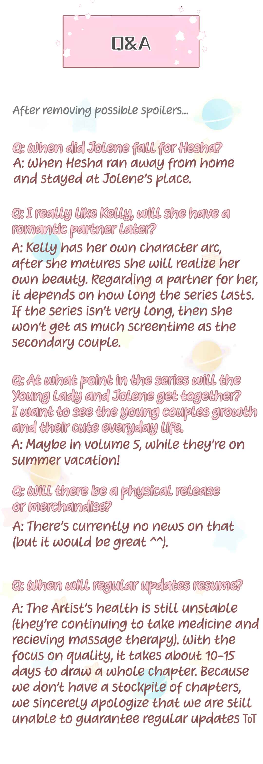 When the Villainess Meets the Yandere Chapter 40.5 - Page 1
