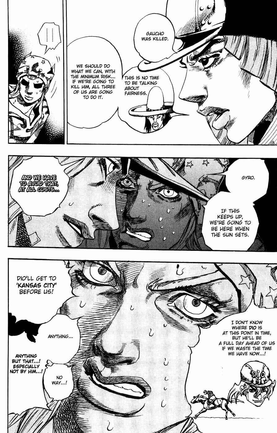 JoJo no Kimyou na Bouken: Part 7 - Steel Ball Run Chapter 34 - Page 17
