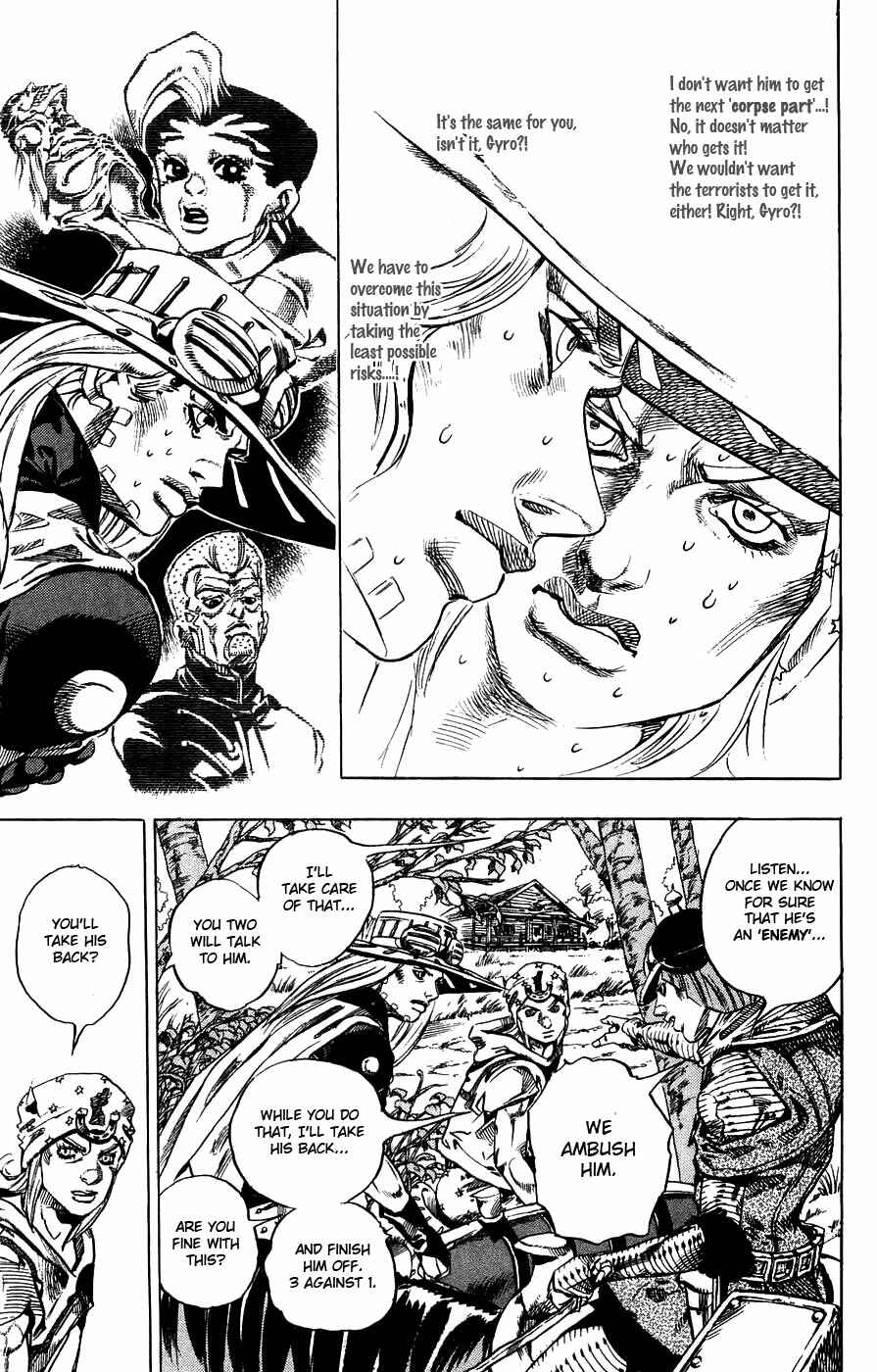 JoJo no Kimyou na Bouken: Part 7 - Steel Ball Run Chapter 34 - Page 18