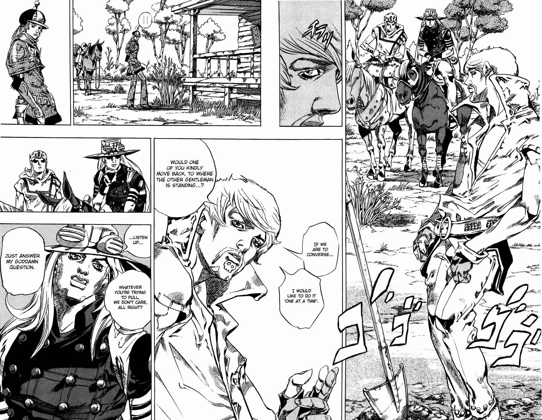 JoJo no Kimyou na Bouken: Part 7 - Steel Ball Run Chapter 34 - Page 26