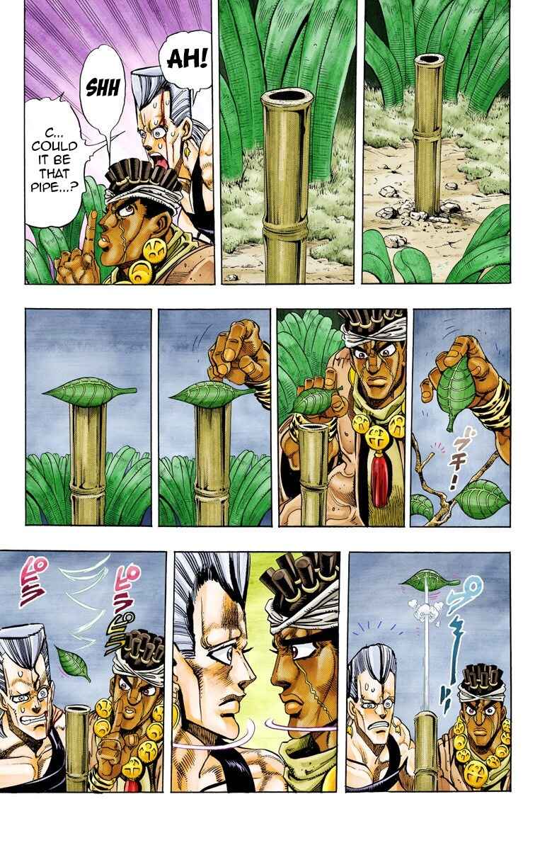 JoJo no Kimyou na Bouken: Part 3 - Stardust Crusaders Color-ban Chapter 65 - Page 15