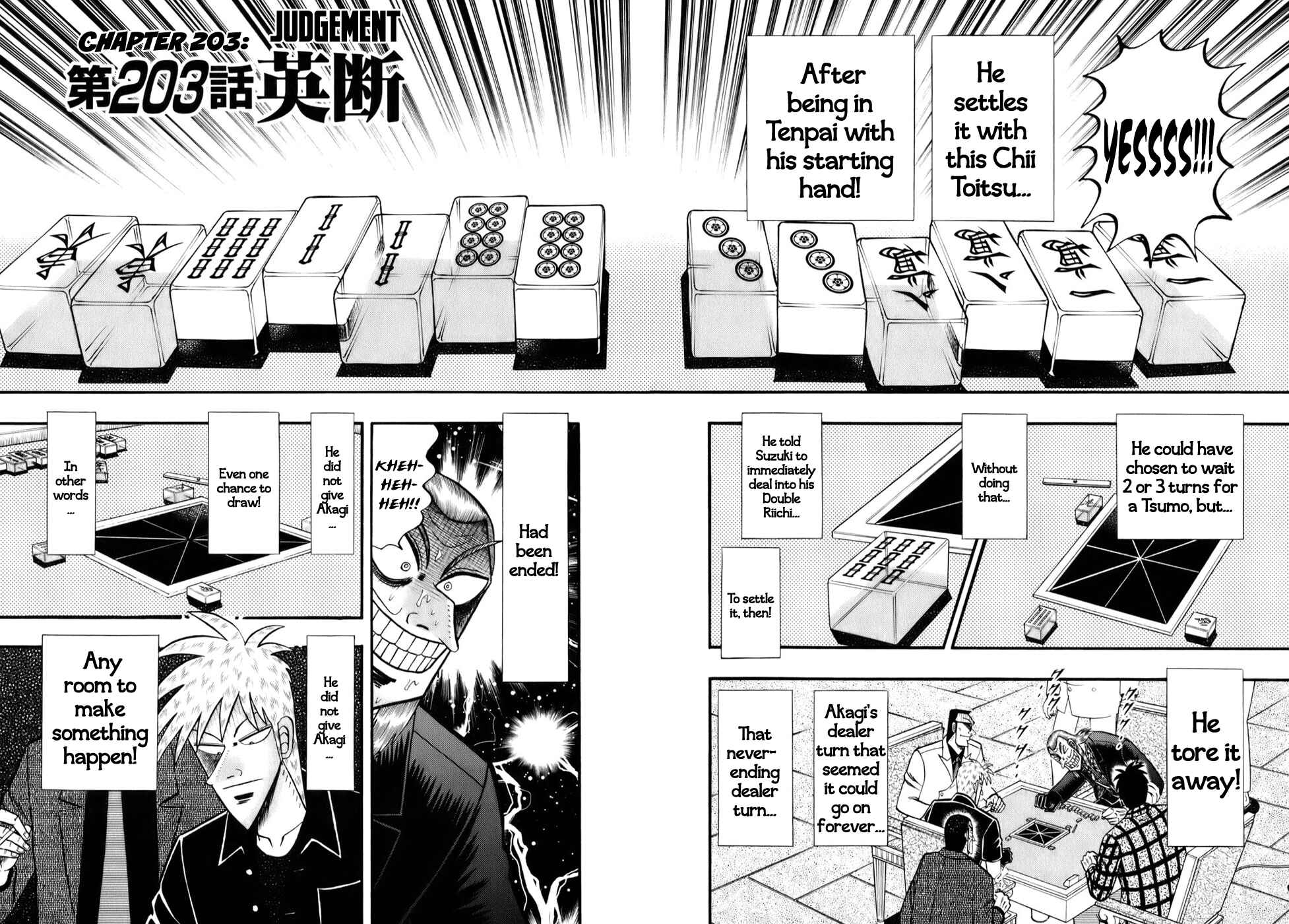 Akagi: Yami ni Oritatta Tensai Chapter 203 - Page 2