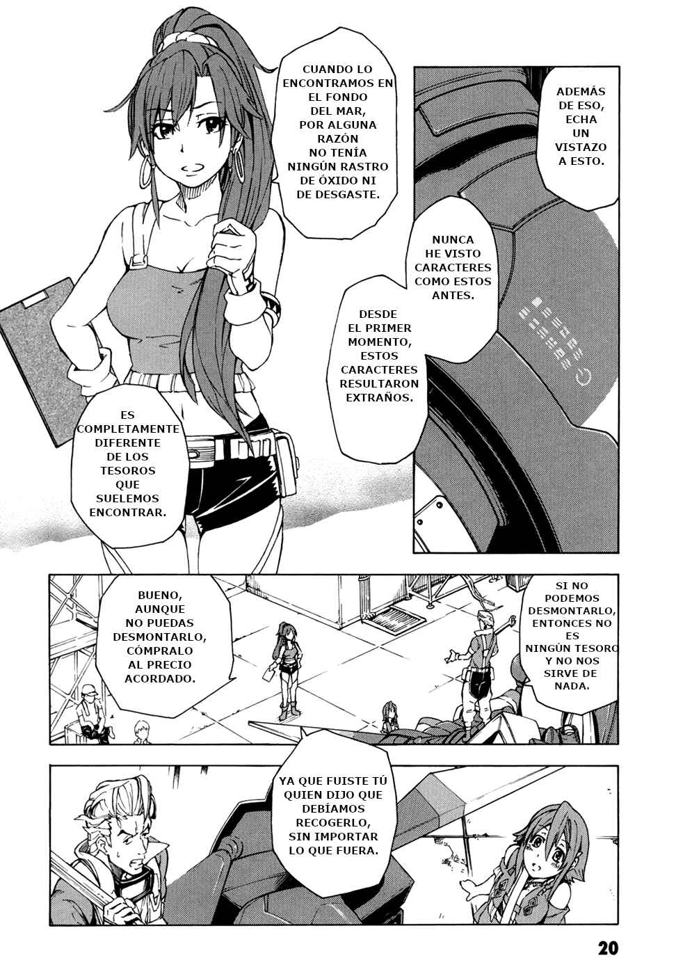 Suisei no Gargantia Chapter 1 - Page 21