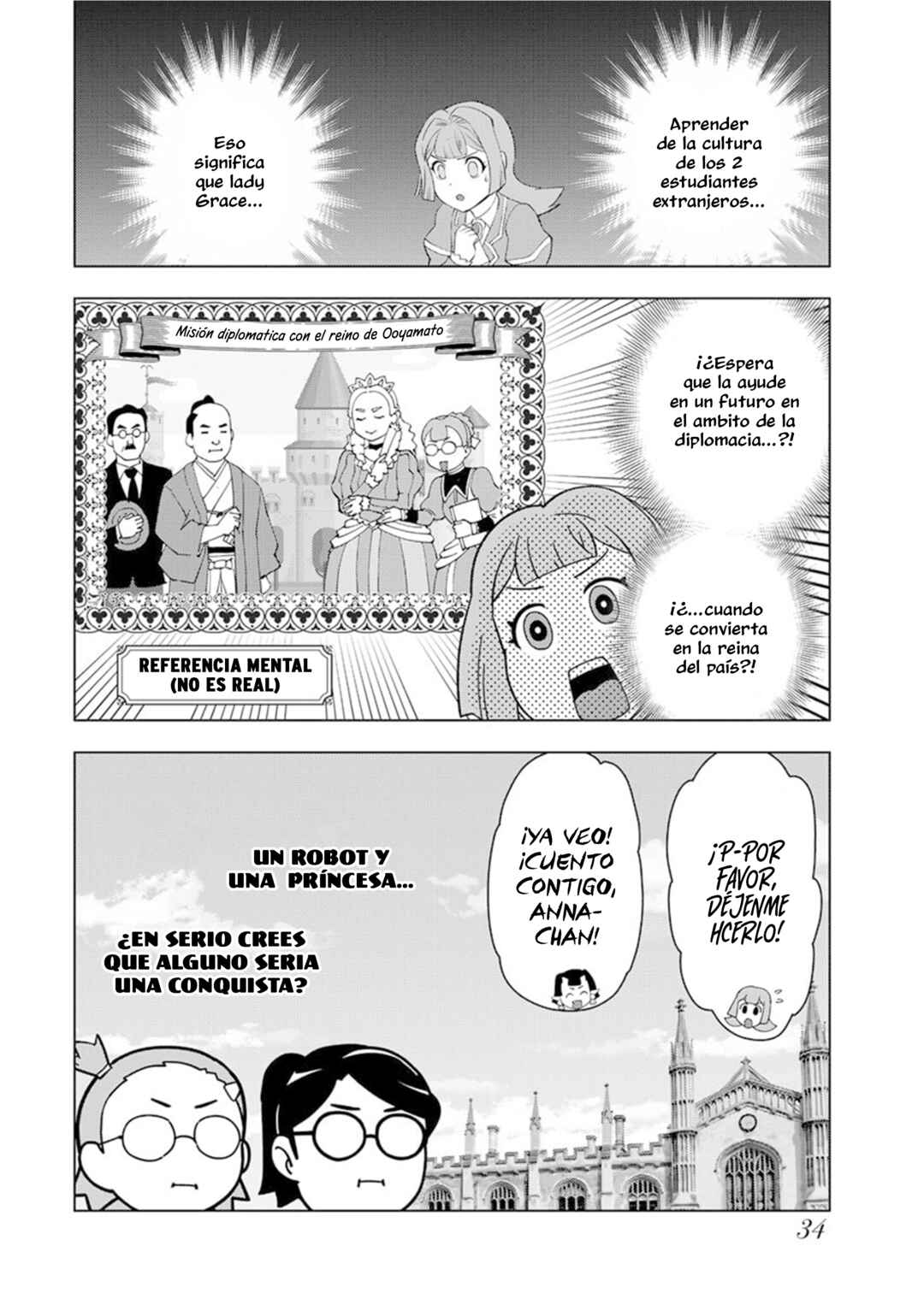 Akuyaku Reijou Tensei Ojisan Chapter 53 - Page 34