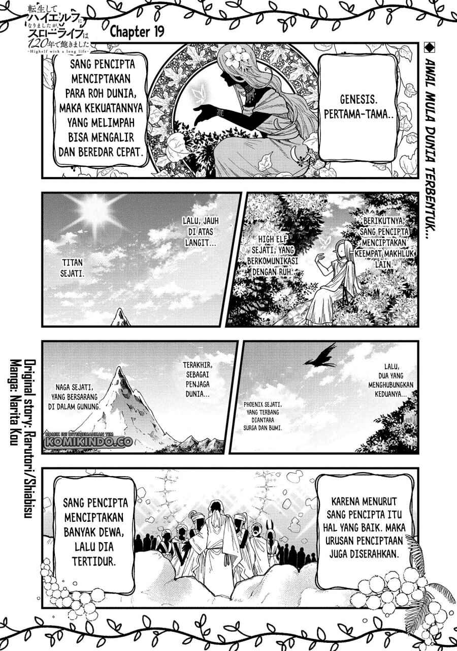 Tensei Shite High Elf ni Narimashitaga, Slow Life wa 120-nen de Akimashita - Highelf with a Long Life Chapter 19 - Page 2