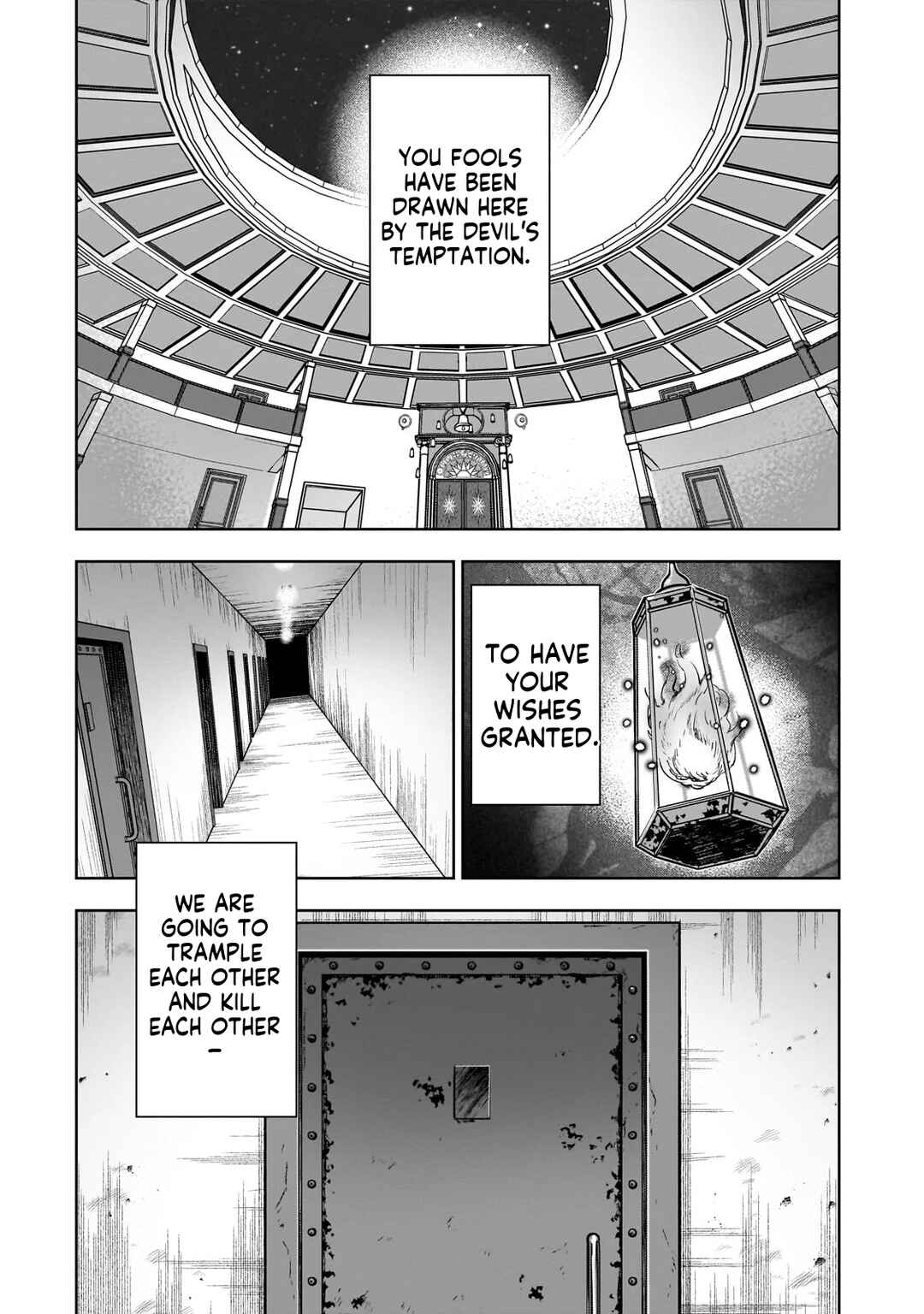 Zunou to Inou ni Kinniku de Shouri Suru Death Game: Zunousen ni Maiorita Saikyou no Baka Chapter 1 - Page 2