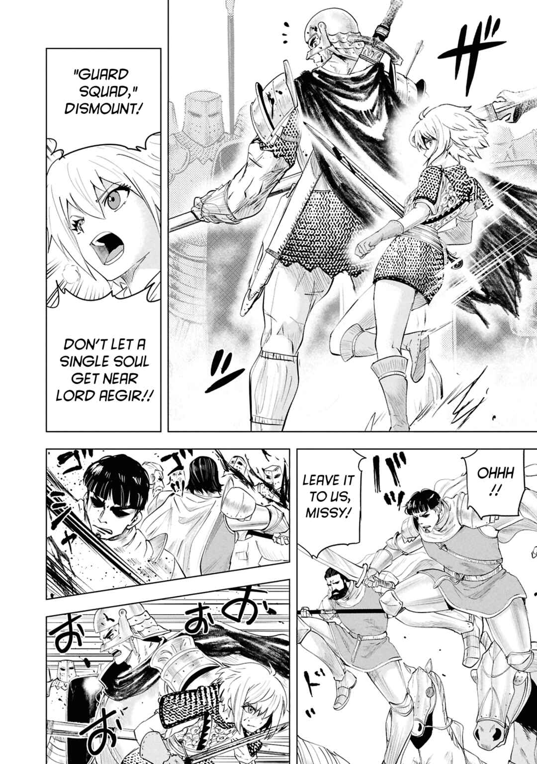 Oukoku e Tsuzuku Michi - Dorei Kenshi no Nariagari Harem Life Chapter 99 - Page 14