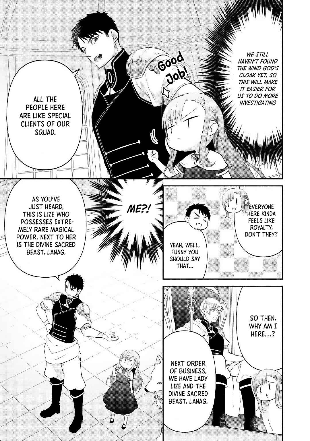 Tensei Youjo.: Shinjuu to Ouji to, Saikyou no Oji-san Youhei-dan no Naka de Ikiru Chapter 10.1 - Page 7