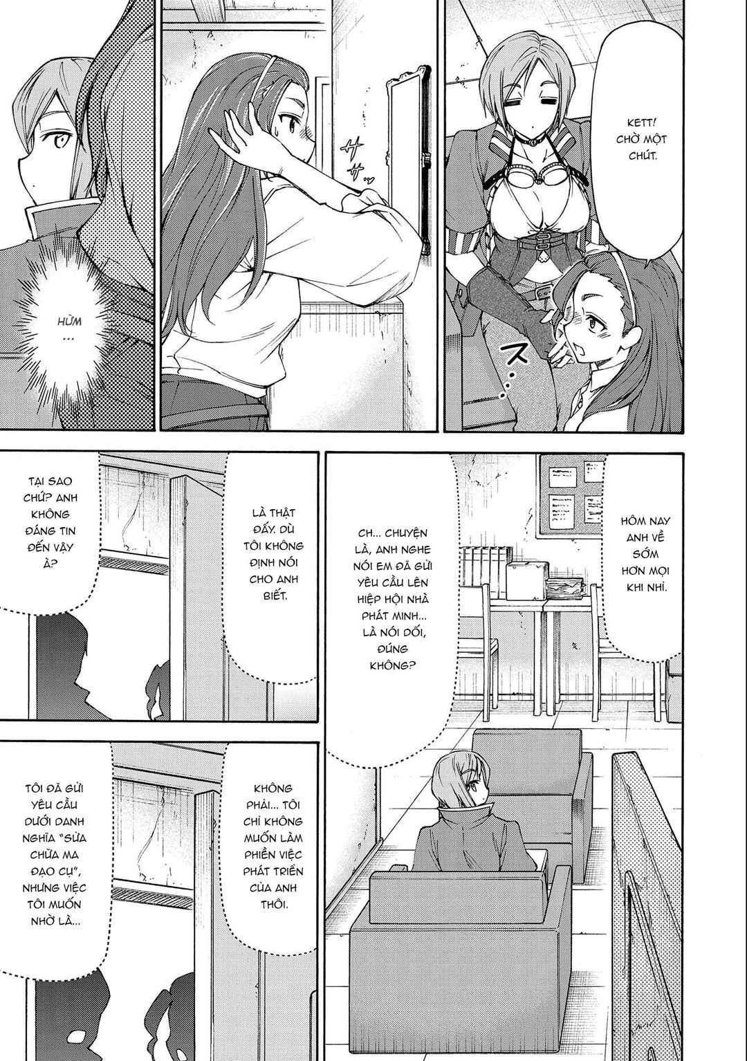 Maid nara Touzen desu. ~Nureginu wo Kiserareta Bannou Maid-san wa Tabi ni Deru Koto ni shimashita.~ Chapter 12 - Page 20