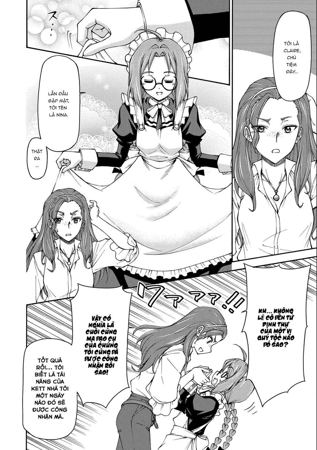 Maid nara Touzen desu. ~Nureginu wo Kiserareta Bannou Maid-san wa Tabi ni Deru Koto ni shimashita.~ Chapter 12 - Page 9