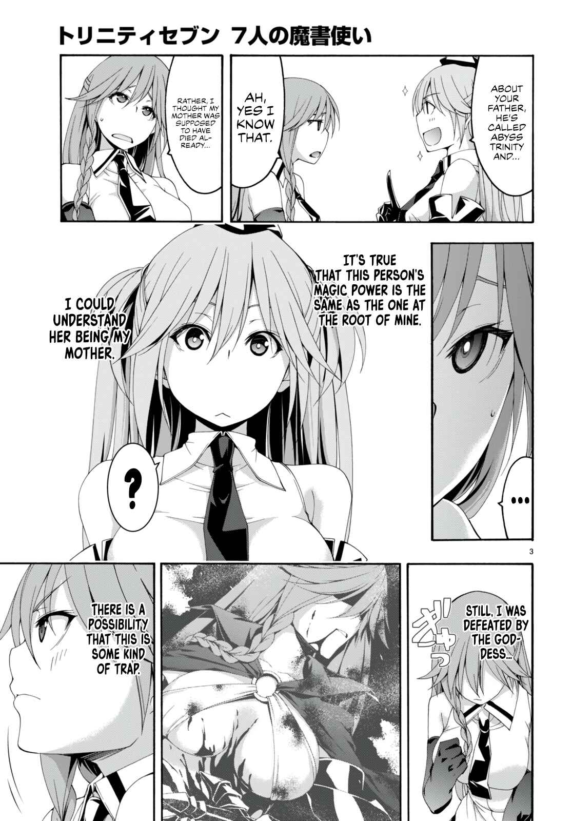 Trinity Seven - 7-Nin no Masho Tsukai Chapter 132 - Page 6