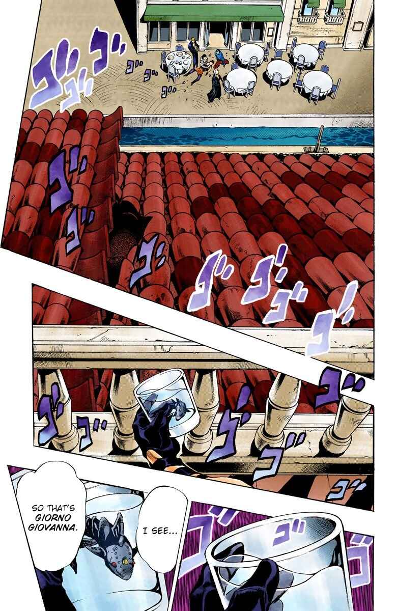 JoJo no Kimyou na Bouken: Part 5 - Ougon no Kaze Color-ban Chapter 86 - Page 14
