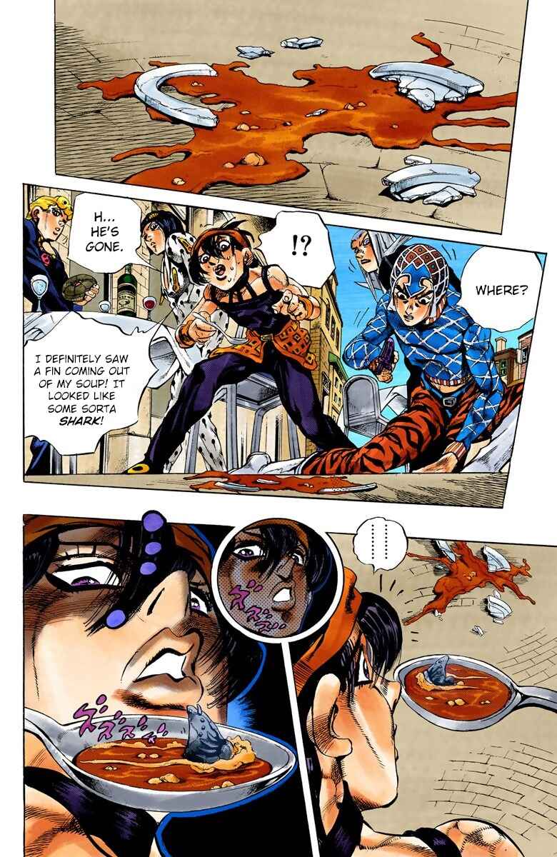 JoJo no Kimyou na Bouken: Part 5 - Ougon no Kaze Color-ban Chapter 86 - Page 4