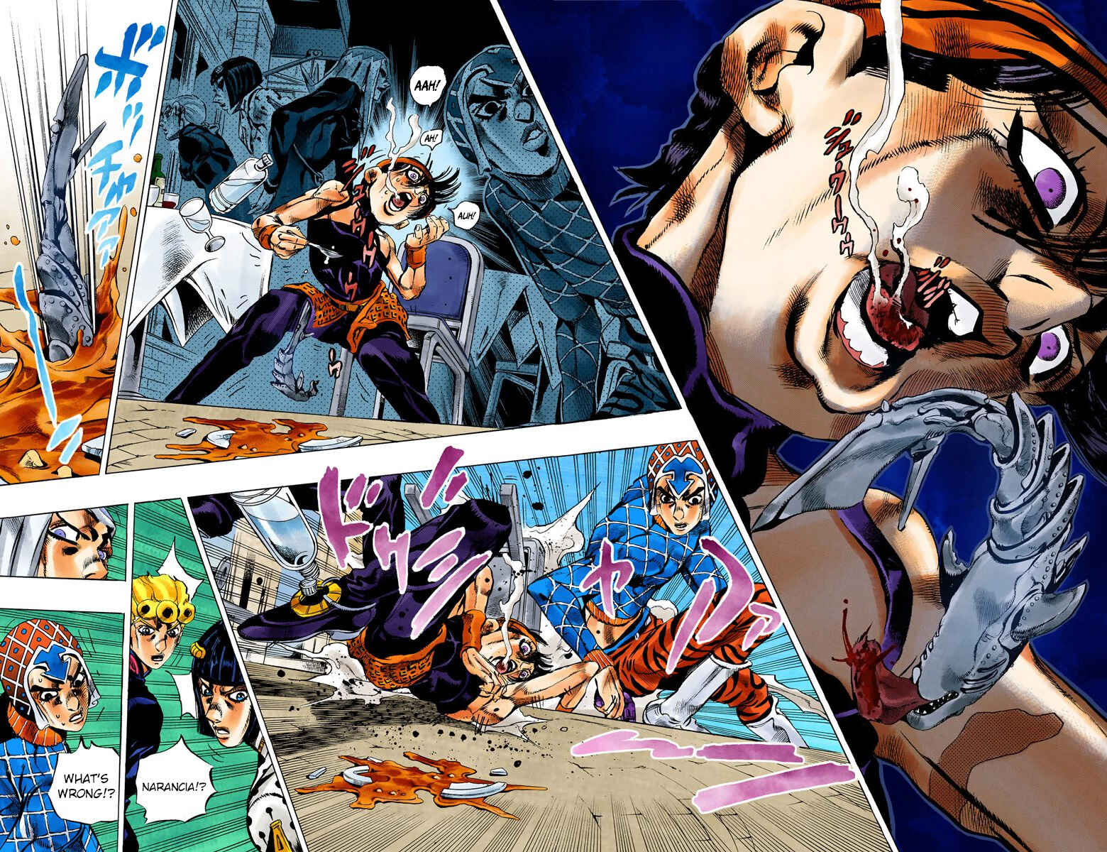 JoJo no Kimyou na Bouken: Part 5 - Ougon no Kaze Color-ban Chapter 86 - Page 6