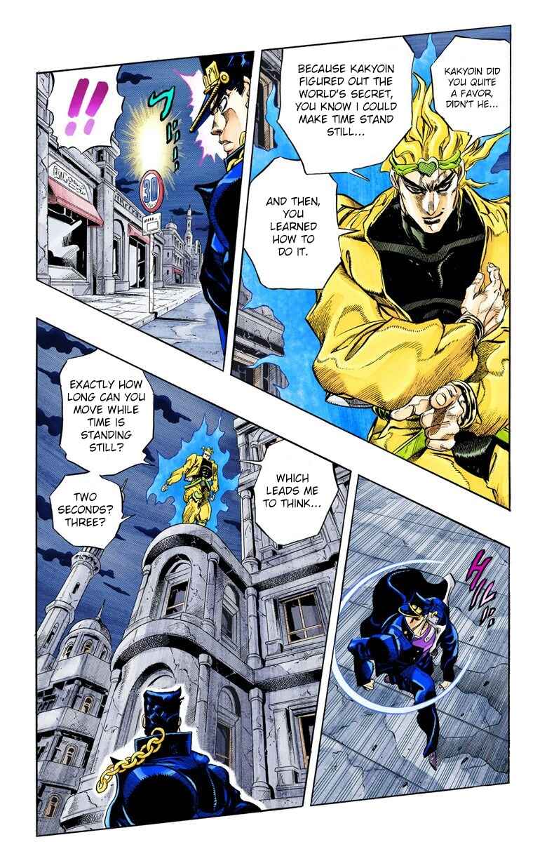 JoJo no Kimyou na Bouken: Part 3 - Stardust Crusaders Color-ban Chapter 145 - Page 9