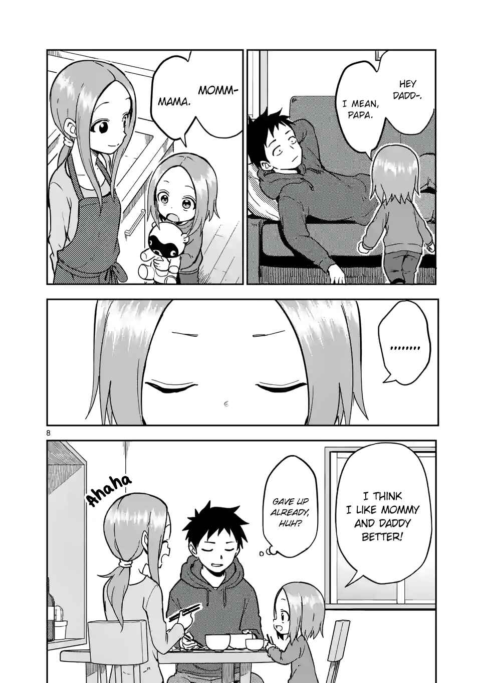 Karakai Jouzu no (Moto) Takagi-san Chapter 219 - Page 8