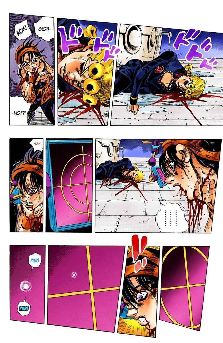 JoJo no Kimyou na Bouken: Part 5 - Ougon no Kaze Color-ban Chapter 92 - Page 14
