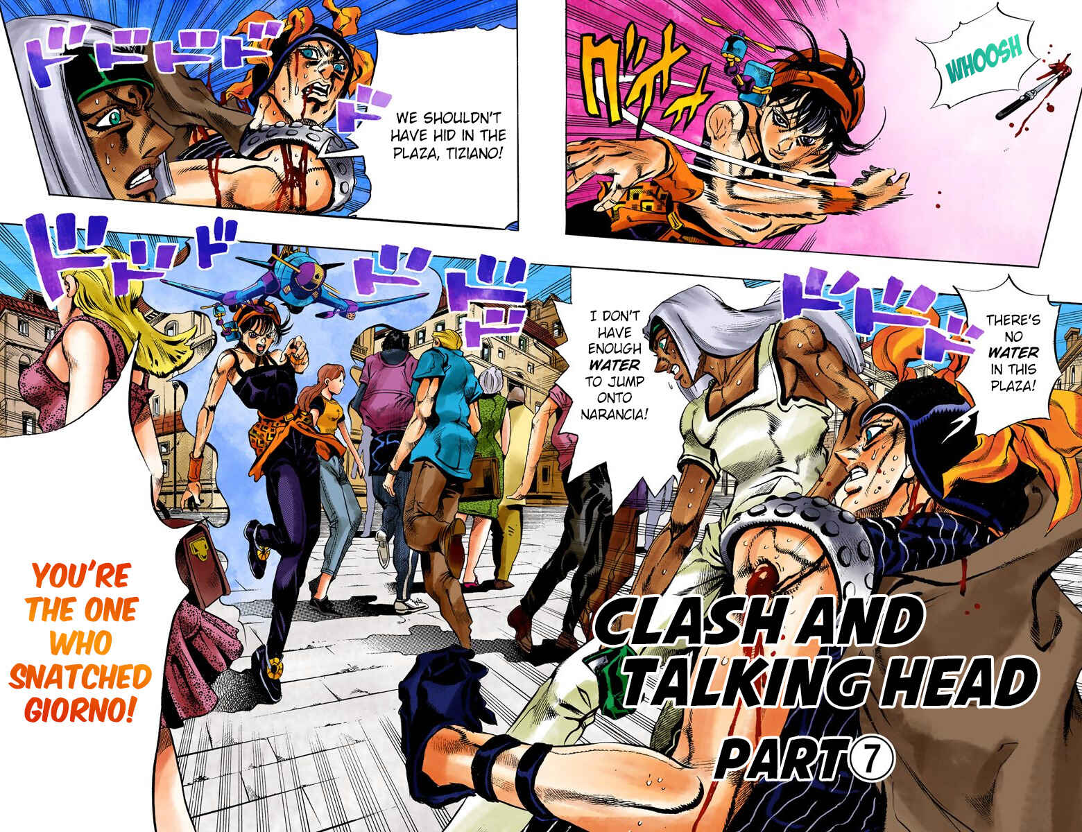 JoJo no Kimyou na Bouken: Part 5 - Ougon no Kaze Color-ban Chapter 92 - Page 3