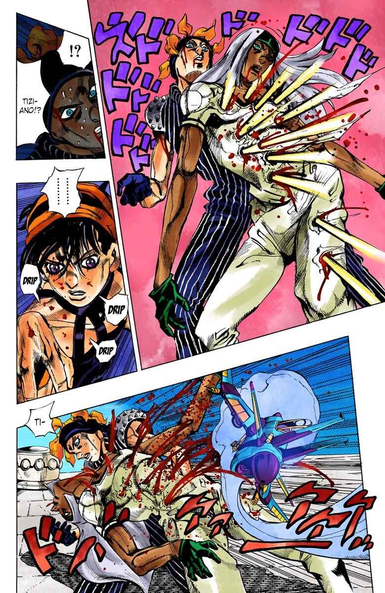 JoJo no Kimyou na Bouken: Part 5 - Ougon no Kaze Color-ban Chapter 92 - Page 5