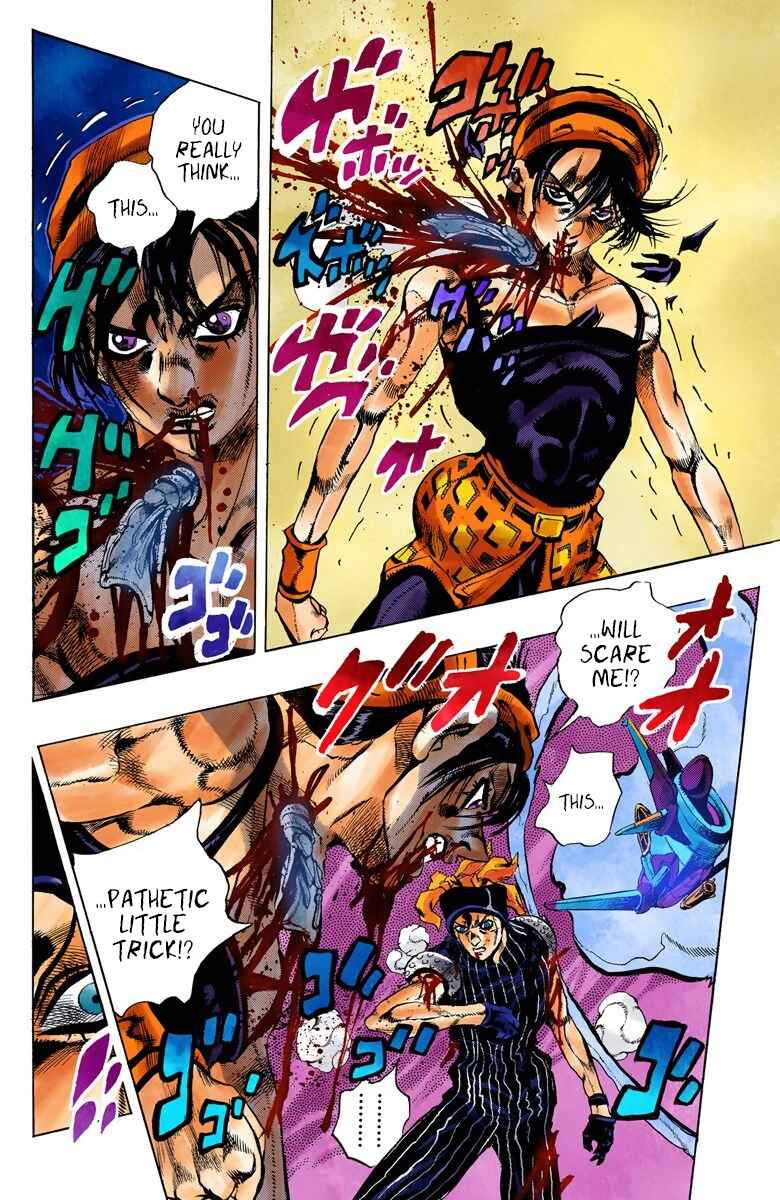 JoJo no Kimyou na Bouken: Part 5 - Ougon no Kaze Color-ban Chapter 92 - Page 9
