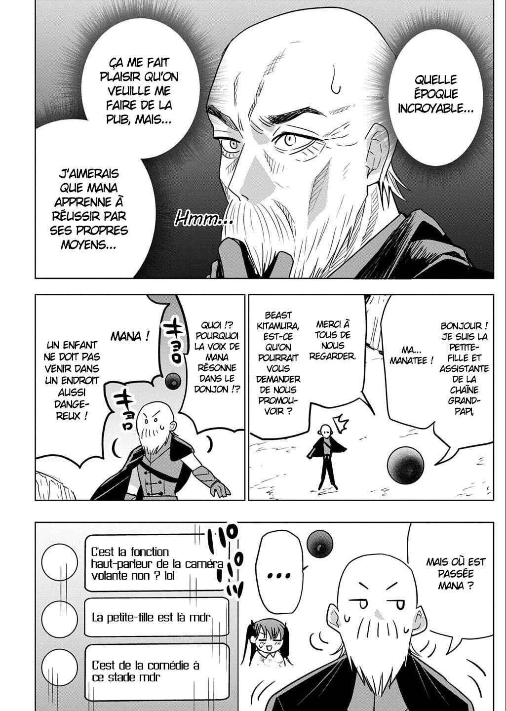 Moto Tansakusha no Ojii-chan: Mago ni Segamarete Dungeon Haishin o Hajimeta njaga, Nazeka Bazuriotta wai Chapter 2.1 - Page 8