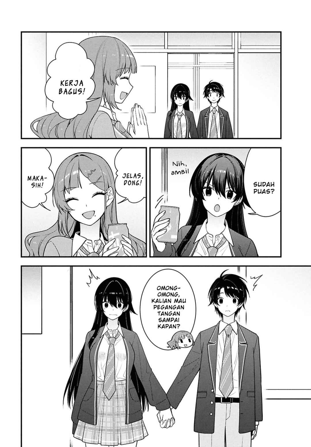 Tonari no Seki no Yankee Shimizu-san ga Kami wo Kuroku Sometekita Chapter 14 - Page 18