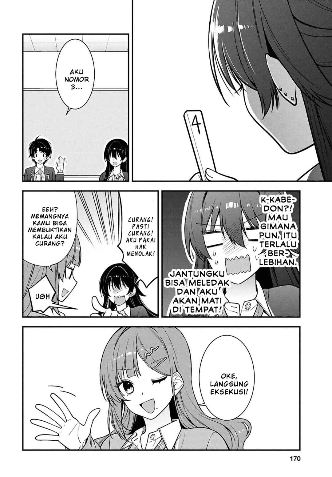 Tonari no Seki no Yankee Shimizu-san ga Kami wo Kuroku Sometekita Chapter 14 - Page 20