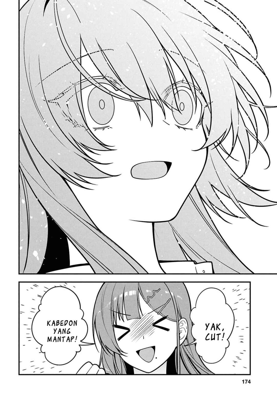 Tonari no Seki no Yankee Shimizu-san ga Kami wo Kuroku Sometekita Chapter 14 - Page 23